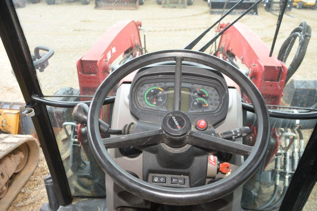 FARMALL 75C C/A W/LDR 901.9 HRS  (WE DO NOT GUARANTEE HRS)