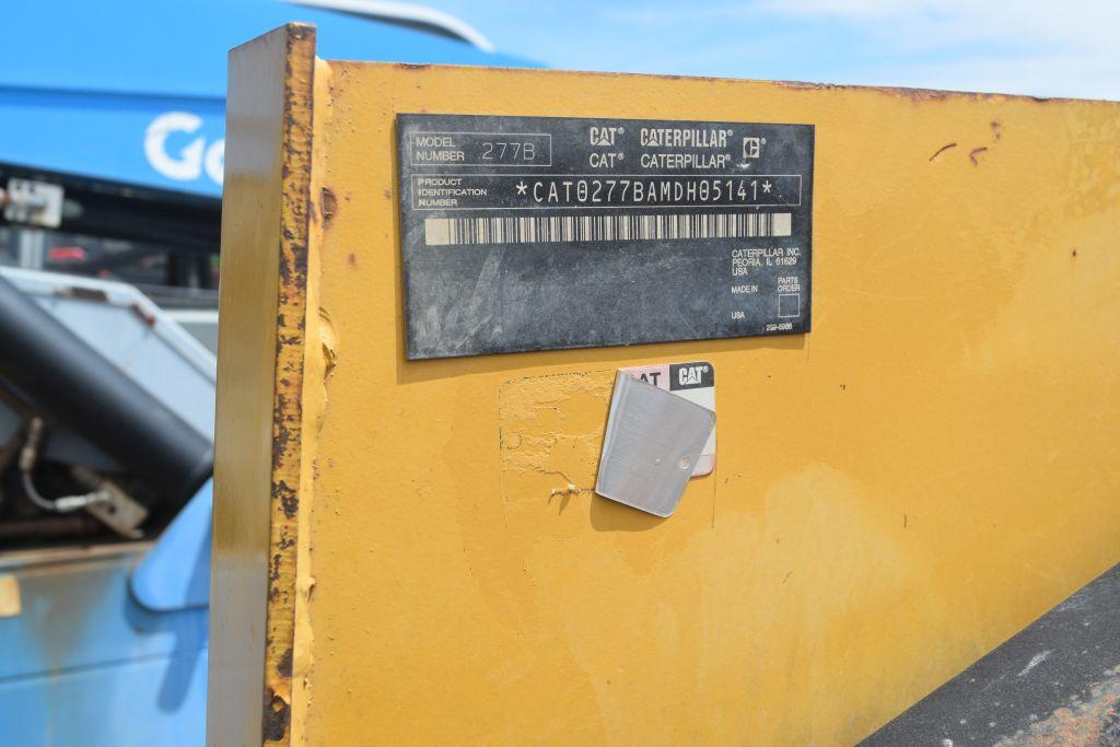 CAT 277B RUBBER TRACKED SS