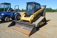 CAT 289D RUBBER TRACKED SKID STEER