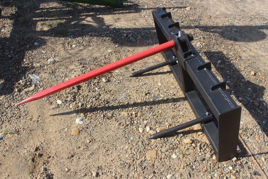 SKID STEER HAY FORK