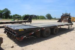 BIG TEX 22' GOOSENECK TRAILER NO TITLE