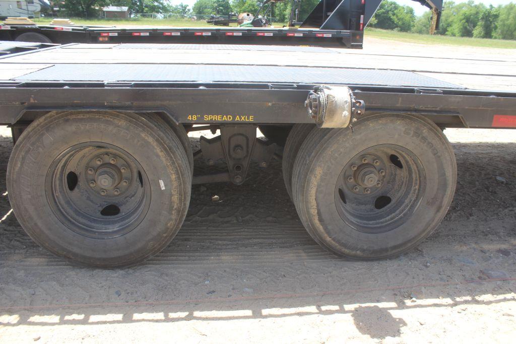 BIG TEX 22' GOOSENECK TRAILER NO TITLE