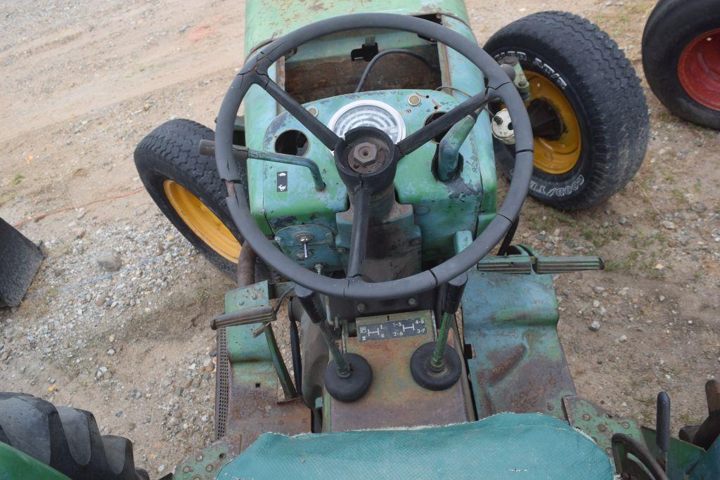 JD 1020 2WD SALVAGE RUNS REBUILT INJECTION PUMP