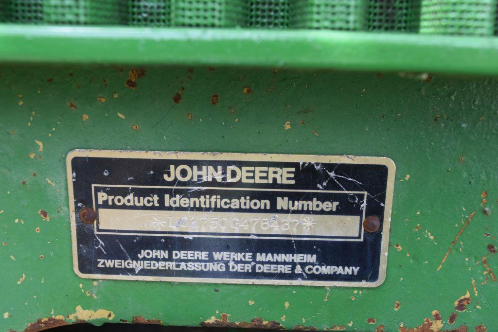 JD 2750 2WD C/A W/LDR
