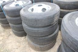 235/80 R16 4CT WHEELS AND TIRES DUALLY