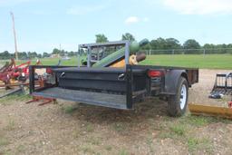 BP WELDING TRAILER W/TOOL BOX AND TORCH SET UP W/TITLE