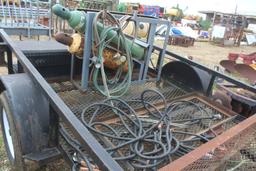 BP WELDING TRAILER W/TOOL BOX AND TORCH SET UP W/TITLE