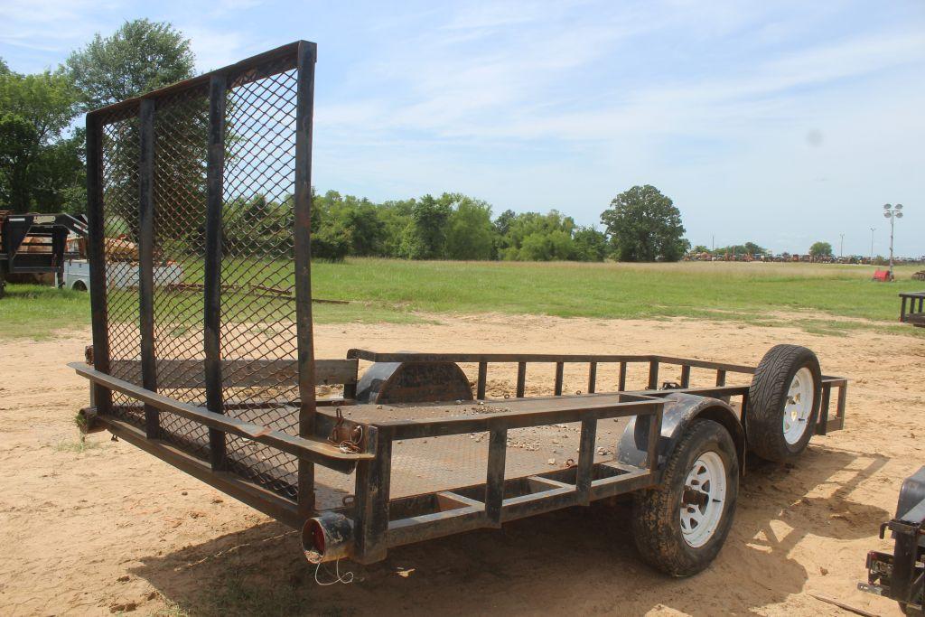 BUMPER PULL ;TRAILER NO TITLE
