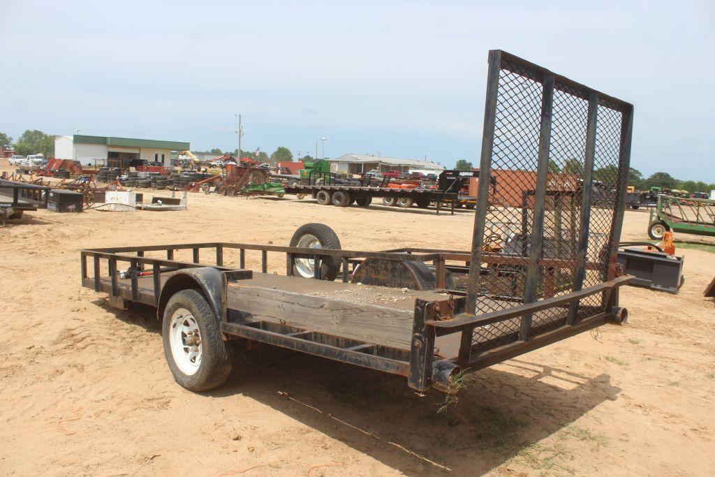 BUMPER PULL ;TRAILER NO TITLE