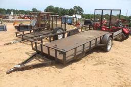 BUMPER PULL ;TRAILER NO TITLE