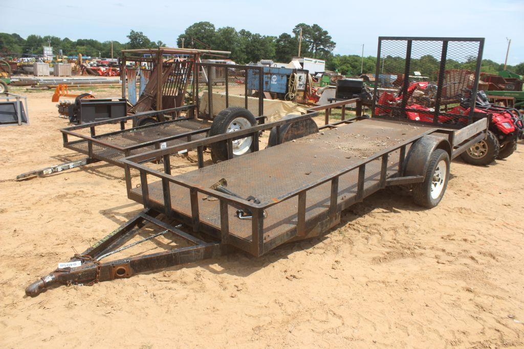 BUMPER PULL ;TRAILER NO TITLE