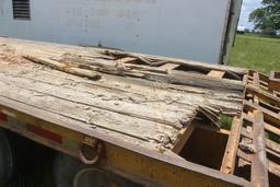 BELSHE PINTLE HITCH TRAILER W/ RAMPS NO TITLE