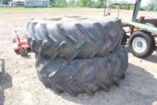 2CT TRACTOR TIRES AND RIMS