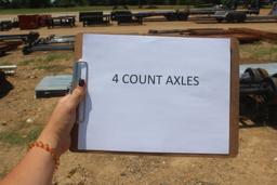 4CT AXLES