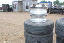 17IN TRUCK TIRES AND RIMS 2CT