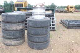 17IN TRUCK TIRES AND RIMS 2CT