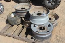 9 METAL RIMS