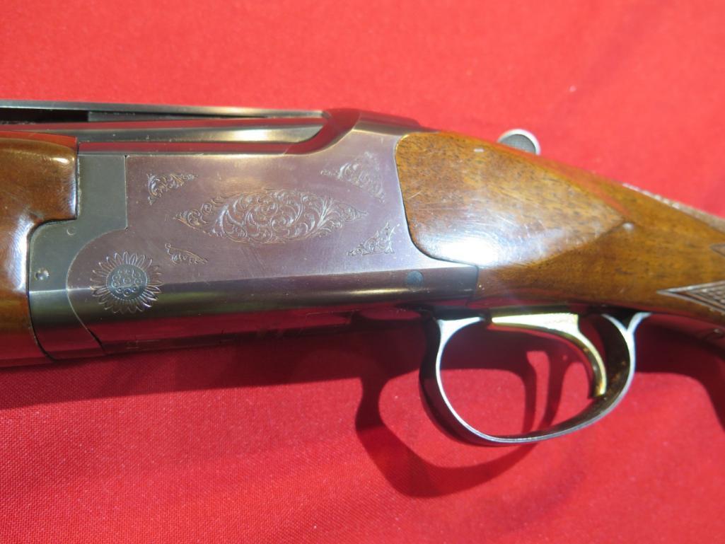 Browning Citori 20ga over/under, vented ribbed barrel, choke tubes & extras