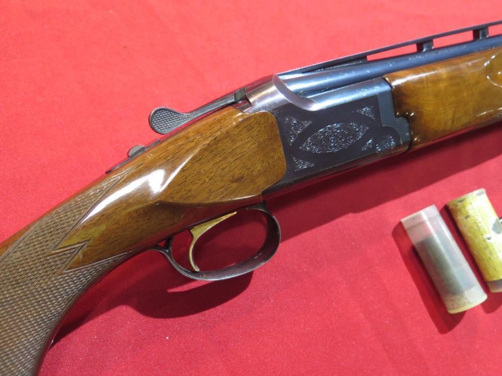 Browning Citori 20ga over/under, vented ribbed barrel, choke tubes & extras