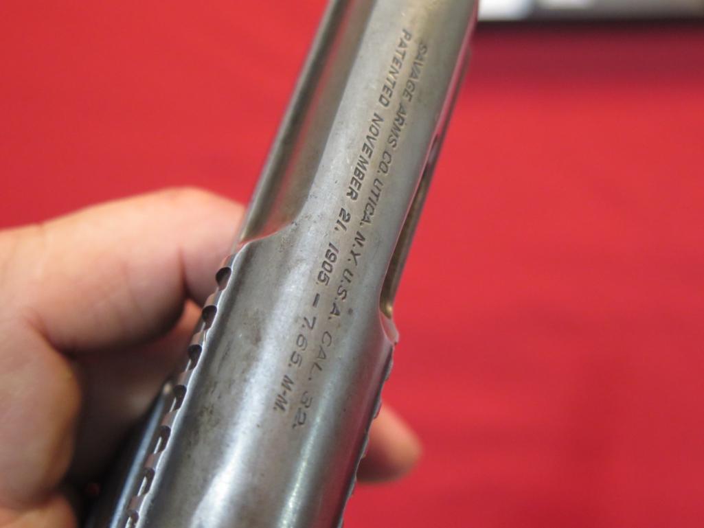 Savage Auto model 1917 32acp semi auto pistol, extra mag, reproduction box