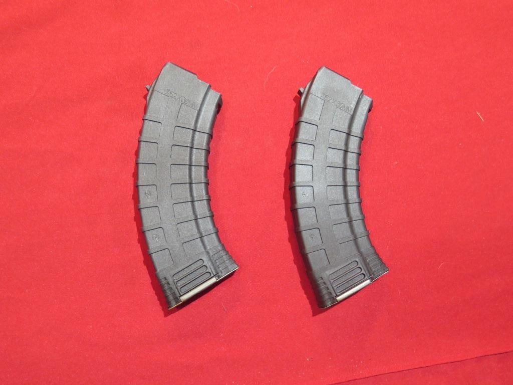 IO Inc AK47 7.62x39cal semi auto, folding but/t stock, mag, release, foregr