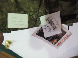 (2) Pairs of camo hunting pants, XXL extra long & medium, tag#6717
