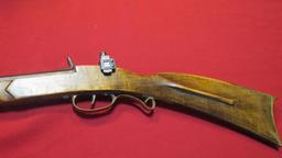 Custom 45cal black powder with Pennsylvania half stock, exposed hammers, pe