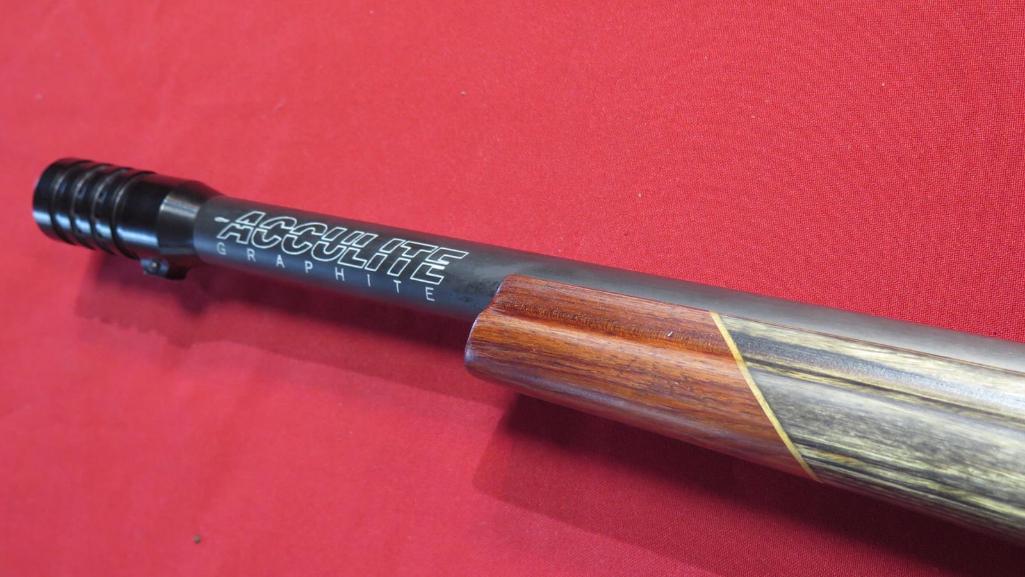 Ruger 10/22 Custom semi auto .22 Lr, custom acculite graphite barrel, custo