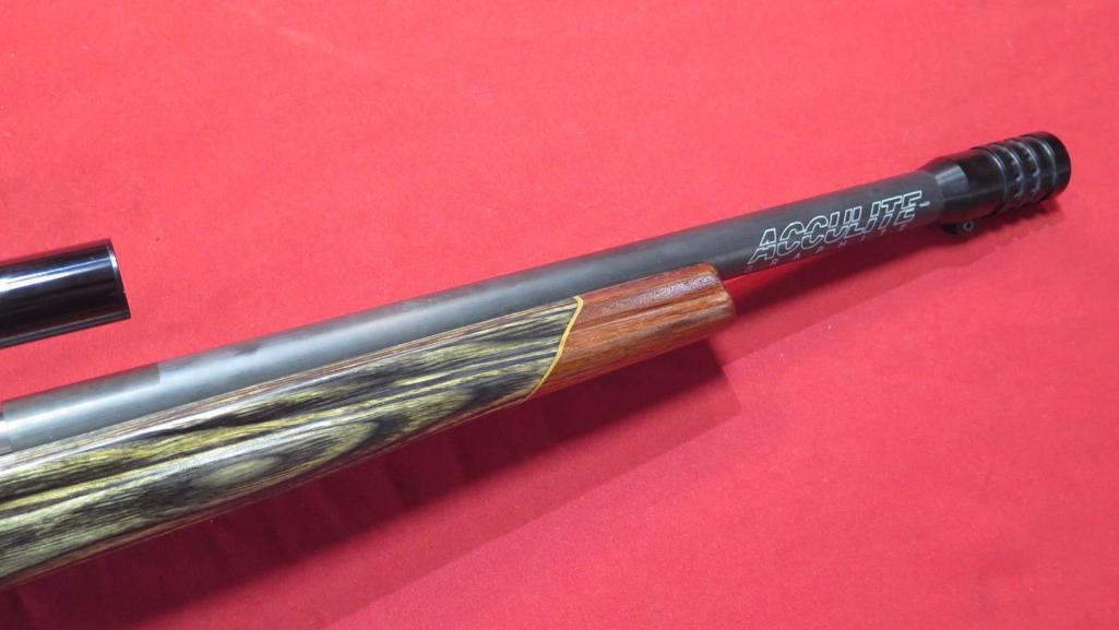Ruger 10/22 Custom semi auto .22 Lr, custom acculite graphite barrel, custo