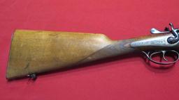 Belgium SXS 16"ga SxS Hammers, SXS break 16ga shotgun , tag#7890