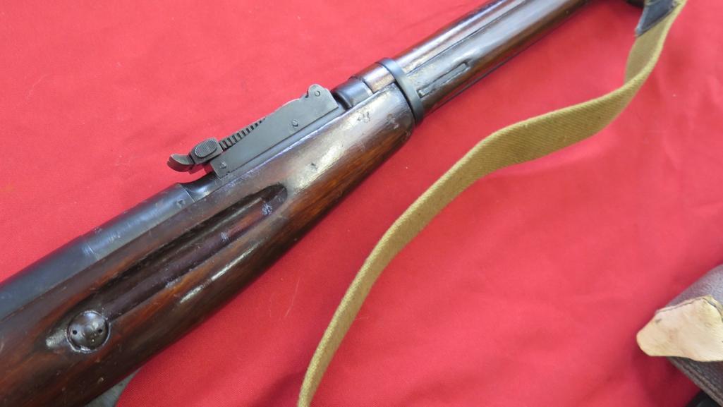 Mosin Nagant 91/30 7.62x54r bolt, not counter bored, matching serial number