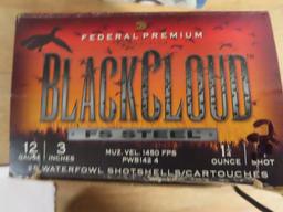 50rds 12ga 3" 2shot Black cloud~1089
