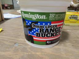 350 rounds Remington UMC centerfire range bucket 9MM Luger 115GR FMJ~1133