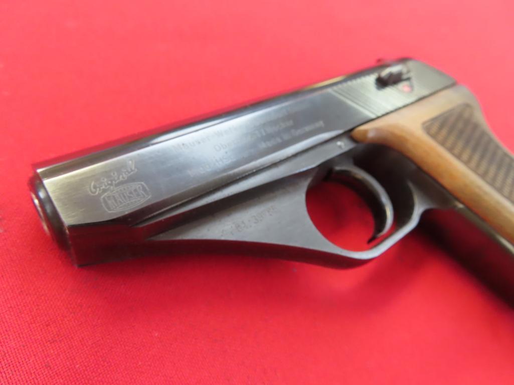 Mauser HSC 9mm semi auto pistol~1179
