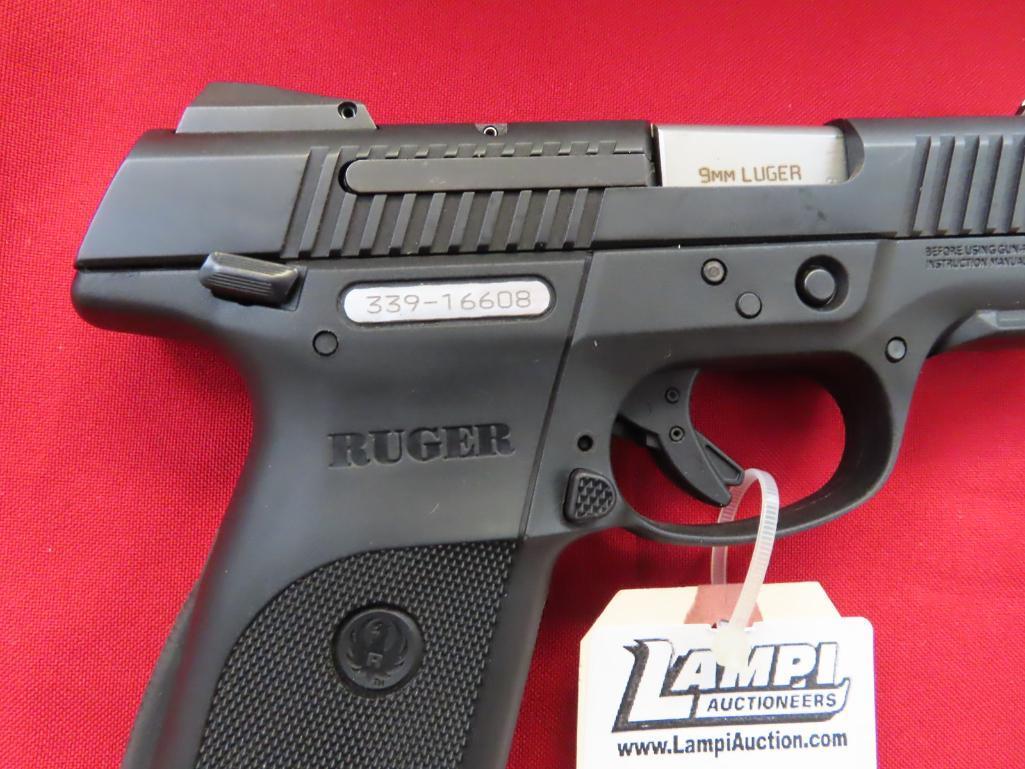 Ruger SR9c 9mm Semi-Auto, w/ 9rd & 17rd Mag/Box~1493