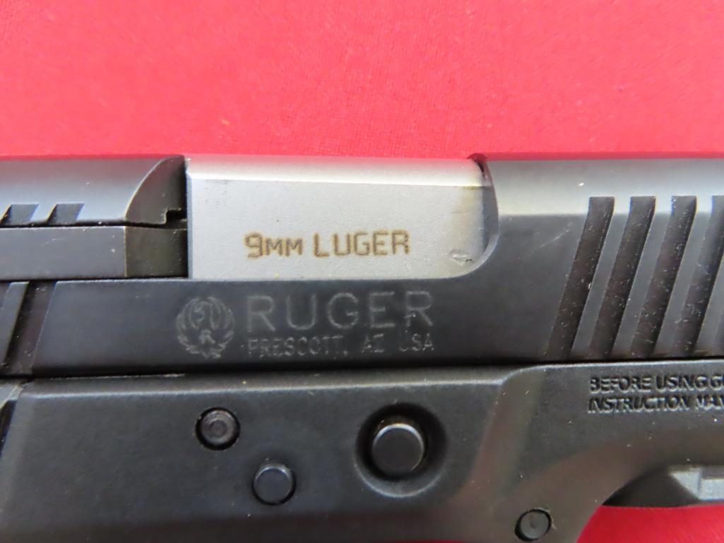 Ruger SR9c 9mm Semi-Auto, w/ 9rd & 17rd Mag/Box~1493