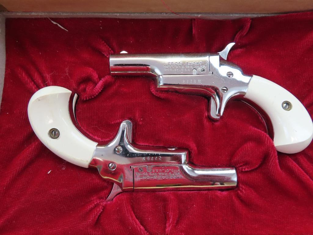 Colt .22sh derringer set with presentation box~1570