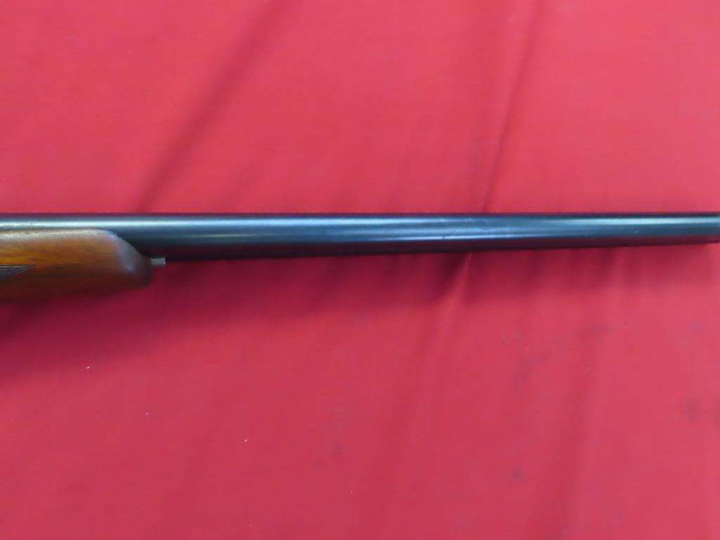 EL Faisan Elgobar Cespana 12ga side by side, silver engraved receiver, wall