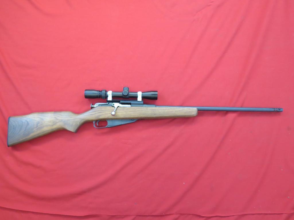 Mosin Nagant M44 7.62x54R bolt, sport stock with Bushnell scope & threaded