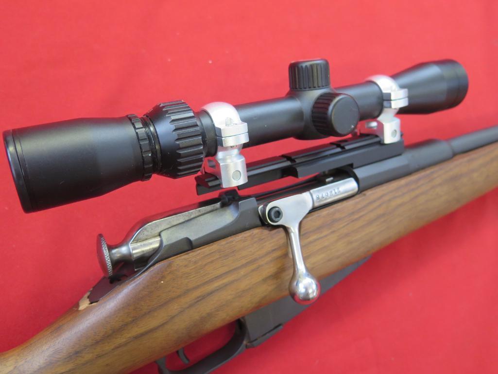 Mosin Nagant M44 7.62x54R bolt, sport stock with Bushnell scope & threaded