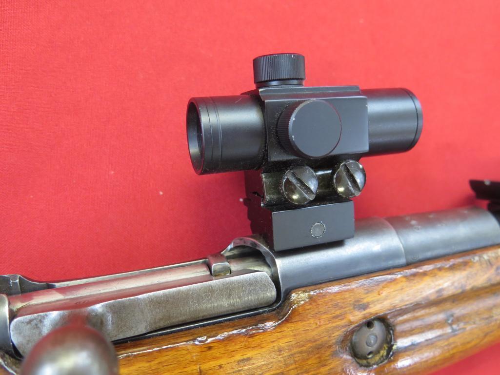 Mosin Nagant Hungarian M44 7.62x54R bolt rifle with bayonet & red dot scope