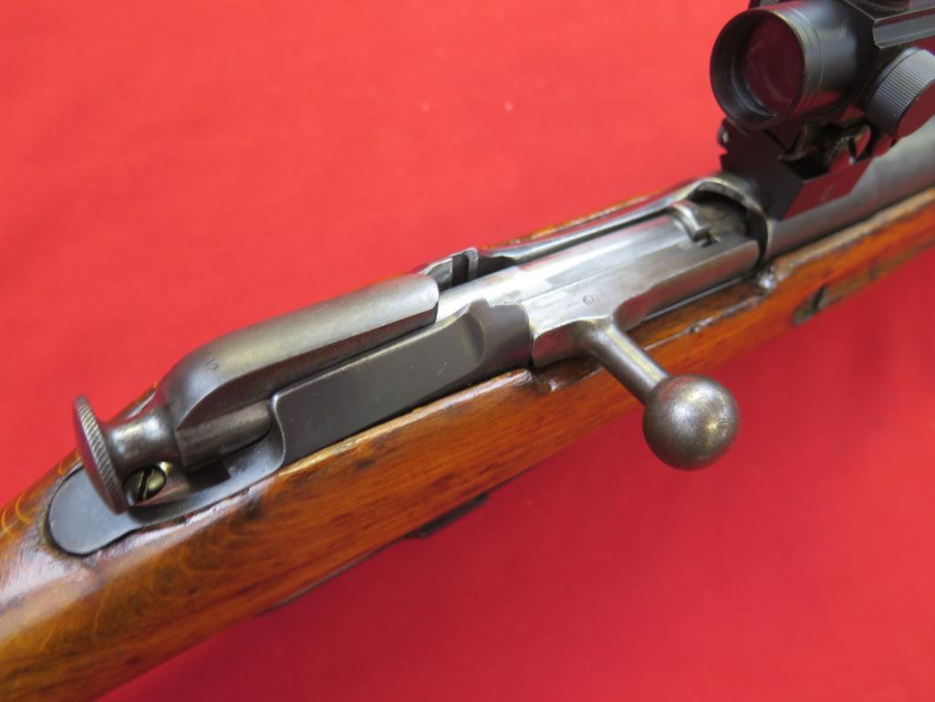 Mosin Nagant Hungarian M44 7.62x54R bolt rifle with bayonet & red dot scope