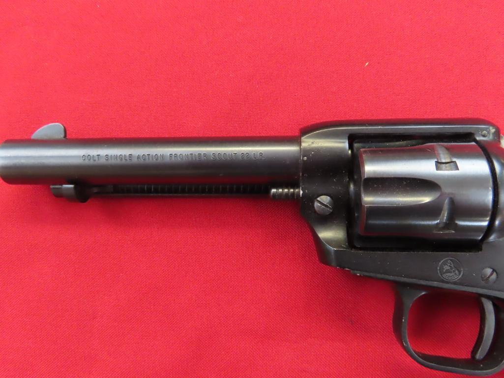 Colt Single Action Frontier Scout 22 L.R. (Original box and paper)~1690