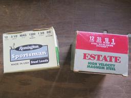 2 boxes, 49 rds 3.5 inch 12 gauge shotshells factory Remington~1698