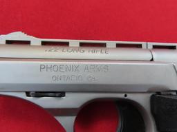Phoenix Model HP22A .22 semi uato pistol, DLX Rangemaster kit, 2 BBLs, acce