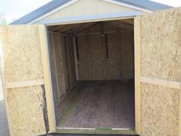 8'x12' Garden shed, doiuble doors