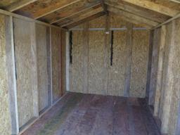 8'x12' Garden shed, doiuble doors
