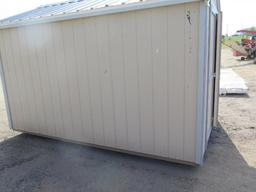 8'x12' Garden shed, doiuble doors