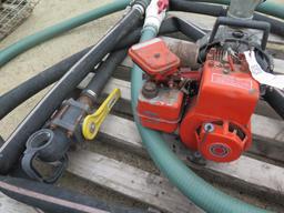 B&S 3hp transfer pump with hoses