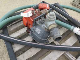 B&S 3hp transfer pump with hoses